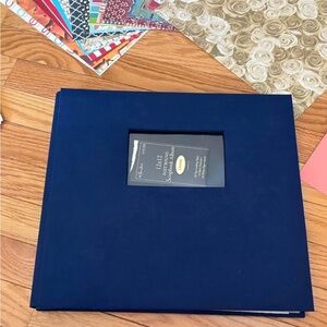 Blue Scrapbook Album, Paper, & More!
